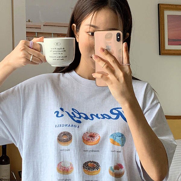 [무료배송]랜디 도넛 반팔 티셔츠 - t